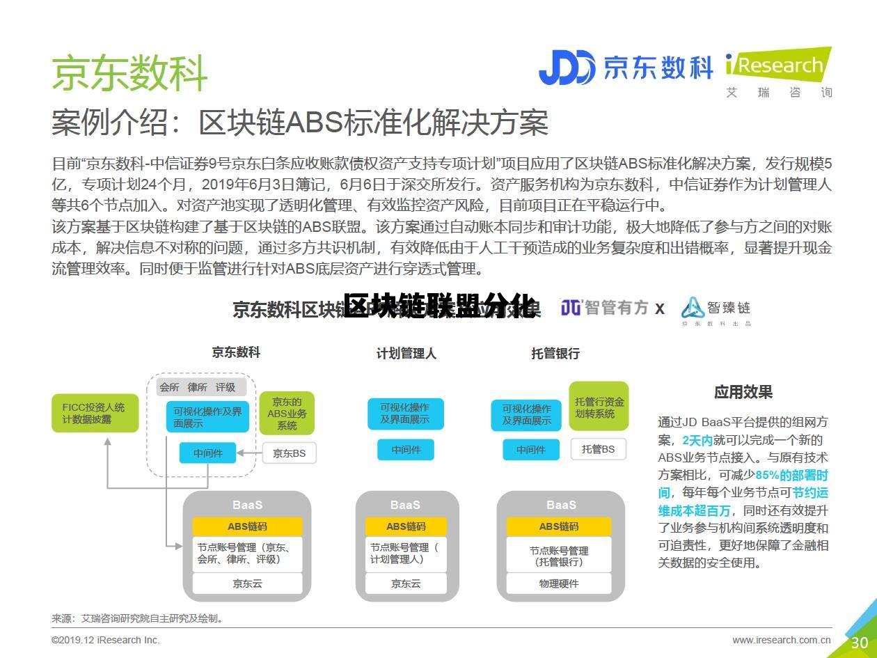 区块链联盟分化，区块链联盟分化什么意思